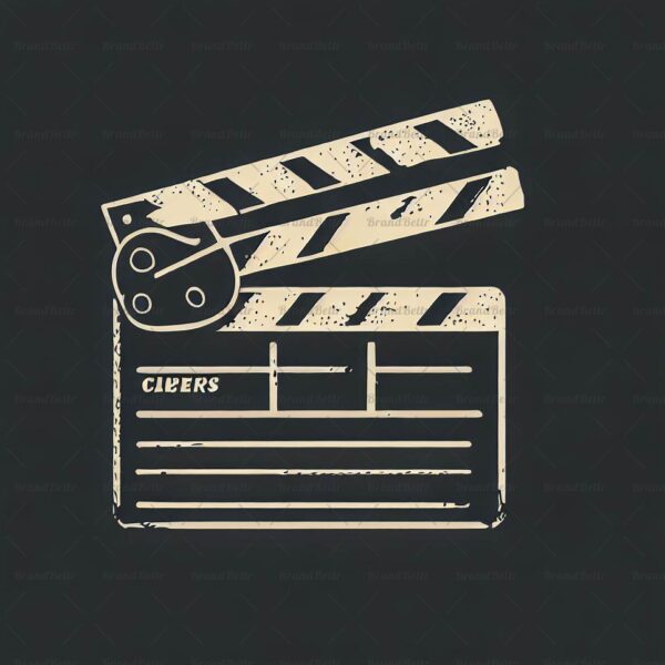Klappern von Filmklappen im Vintage
